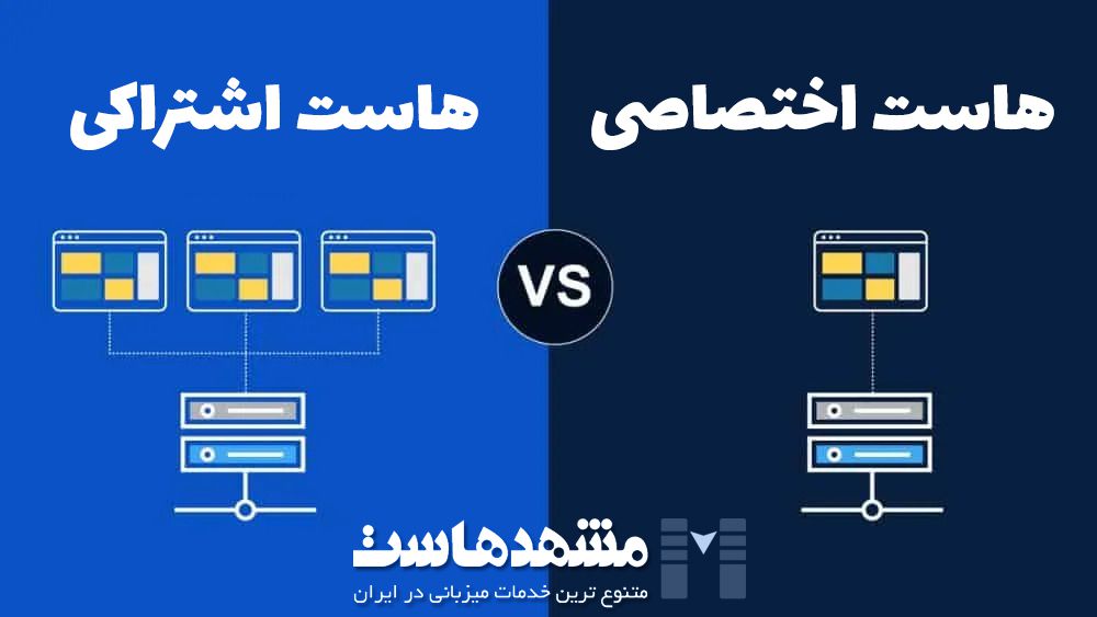 هاست اشتراکی یا اختصاصی