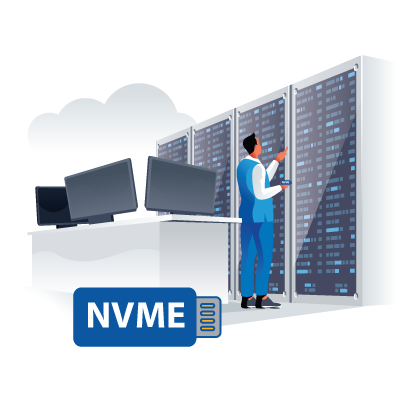 استفاده از حافظه NVME در هاست پایتون ایران